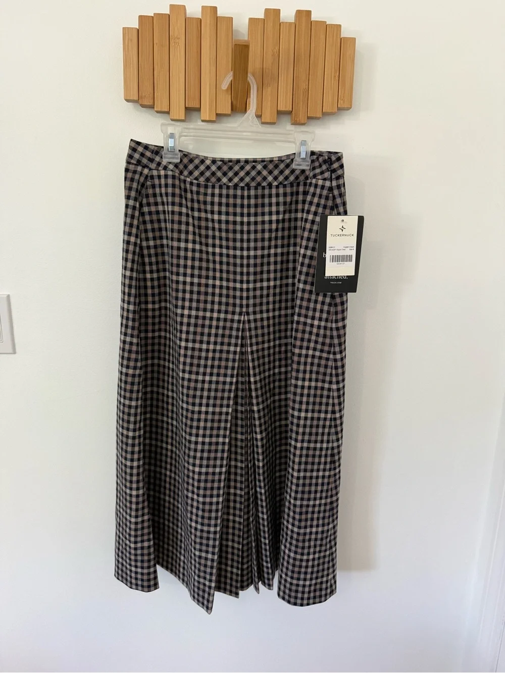 NWT Tuckernuck English Check Phoebe Riding Skirt Size 6 - Picture 4 of 14